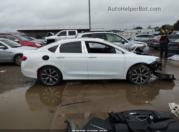 1C3CCCCG1GN163434 2016 CHRYSLER 200 White სალონის 360-გრადუსიანი ხედი