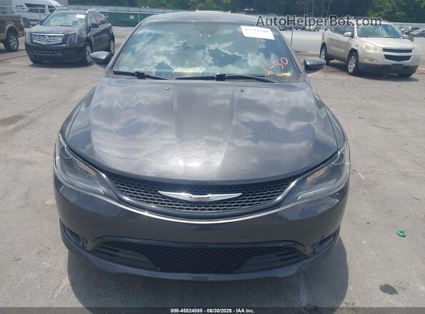 1C3CCCDG2GN105489 2016 CHRYSLER 200 Серый Вид щитка приборов