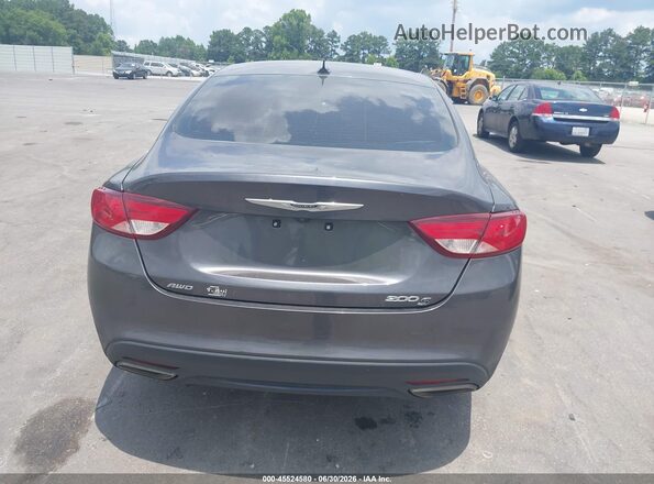 1C3CCCDG2GN105489 2016 CHRYSLER 200 Серый 