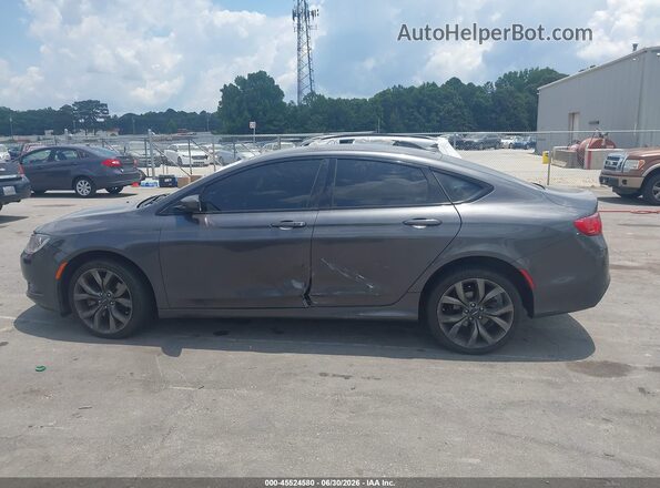 1C3CCCDG2GN105489 2016 CHRYSLER 200 Серый Панорамный вид салона 360°