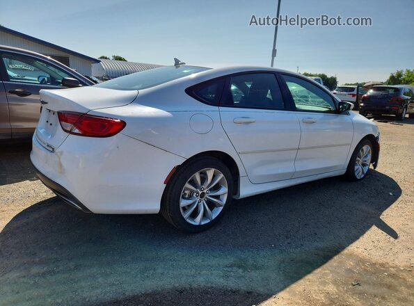 1C3CCCDG4GN110449 2016 CHRYSLER 200 Белый Задняя правая четверть