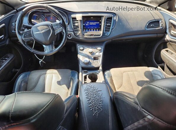 1C3CCCDG4GN110449 2016 CHRYSLER 200 Белый Вид панели приборов