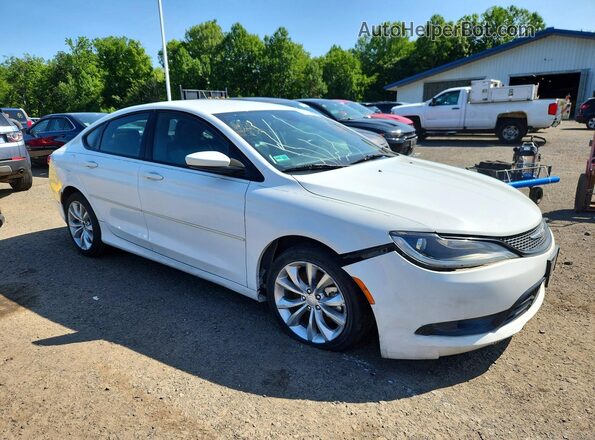 1C3CCCDG4GN110449 2016 CHRYSLER 200 Белый Передняя правая четверть