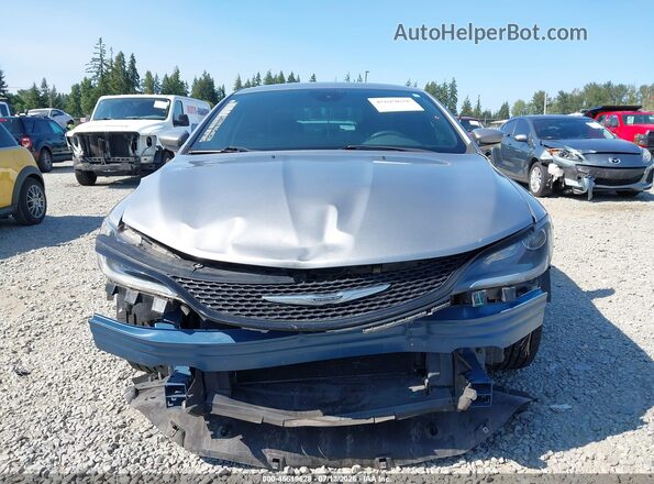 1C3CCCDG7GN118397 2016 CHRYSLER 200 Серебряный Вид задней части салона