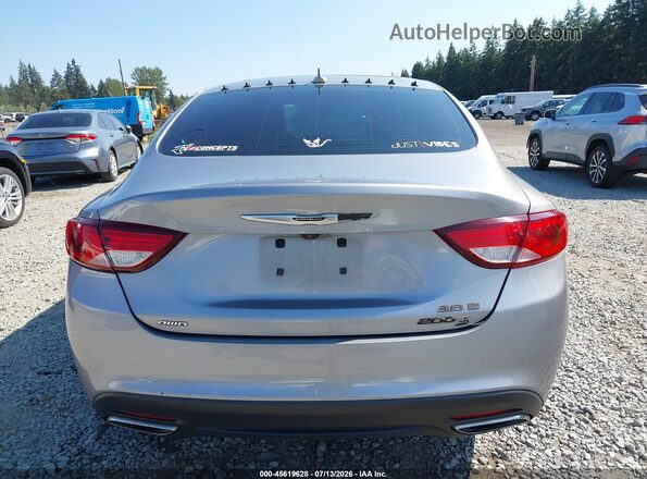 1C3CCCDG7GN118397 2016 CHRYSLER 200 Серебряный 
