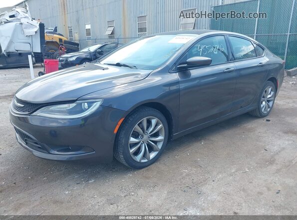 1C3CCCDG8GN135659 2016 CHRYSLER 200 Серый Передняя левая четверть