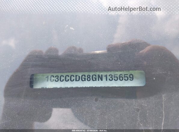 1C3CCCDG8GN135659 2016 CHRYSLER 200 Серый Вид подкапотного пространства