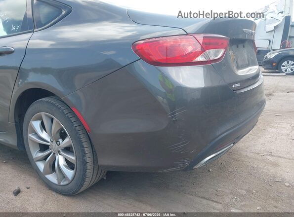 1C3CCCDG8GN135659 2016 CHRYSLER 200 Серый Вид спереди