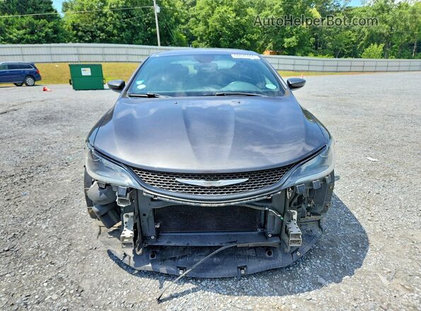 1C3CCCDG9GN158383 2016 CHRYSLER 200 Серый Вид спереди