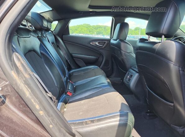 1C3CCCDG9GN158383 2016 CHRYSLER 200 Серый Вид задних сидений