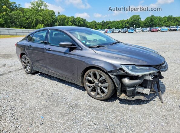 1C3CCCDG9GN158383 2016 CHRYSLER 200 Серый Передняя правая четверть