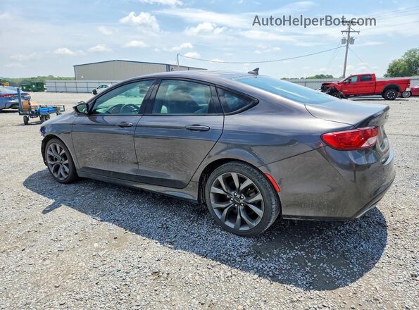 1C3CCCDG9GN158383 2016 CHRYSLER 200 Серый Задняя левая четверть