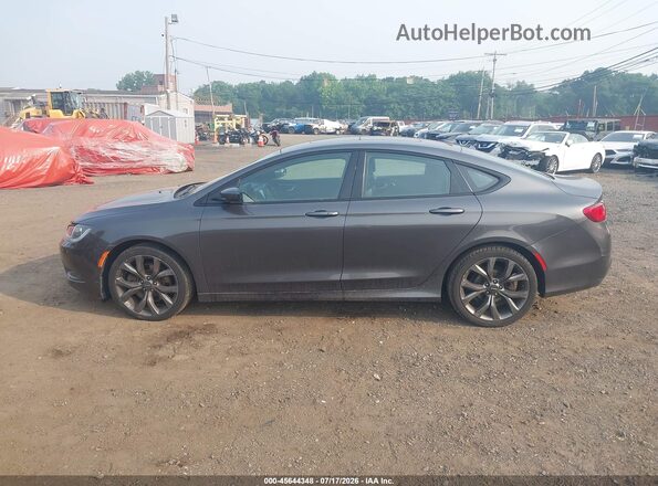 1C3CCCDGXGN110407 2016 CHRYSLER 200 Gray Widok wnętrza 360 stopni
