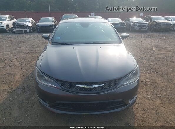 1C3CCCDGXGN110407 2016 CHRYSLER 200 Gray Widok zestawu wskaźników