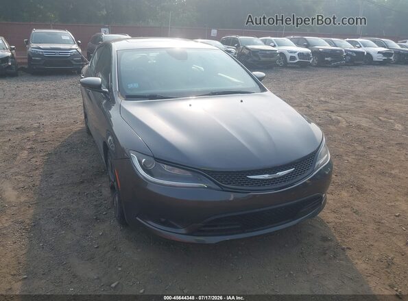 1C3CCCDGXGN110407 2016 CHRYSLER 200 Gray 