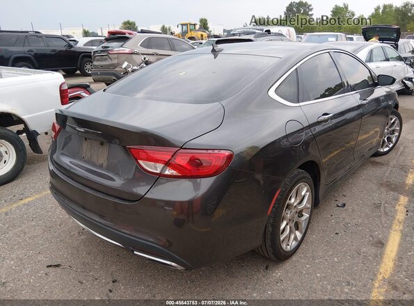 1C3CCCEG1GN130771 2016 CHRYSLER 200 Silver Trasero derecho