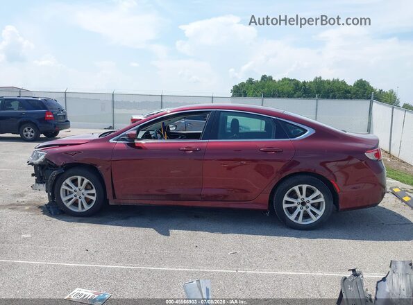 1C3CCCFB0HN510575 2017 CHRYSLER 200 Red Панорамний вид салону 360°