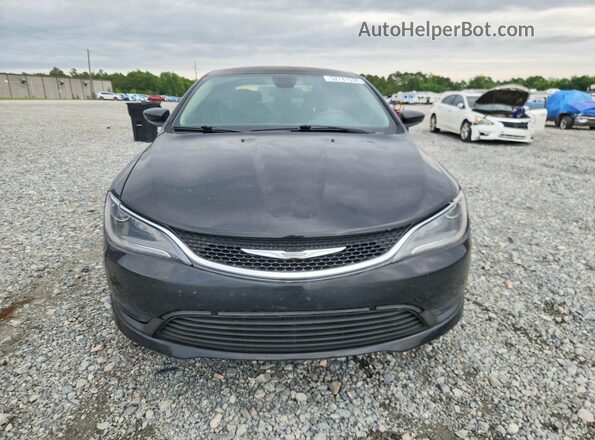 1C3CCCFB2GN188035 2016 CHRYSLER 200 Black Դիմացի տեսք