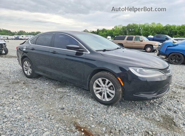 1C3CCCFB2GN188035 2016 CHRYSLER 200 Black Առջևի աջ