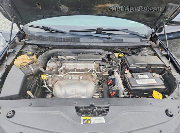 1C3CCCFB2GN188035 2016 CHRYSLER 200 Black Սալոնի հետևի տեսք
