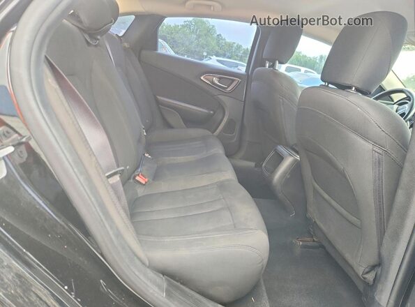 1C3CCCFB2GN188035 2016 CHRYSLER 200 Black Հետևի նստատեղերի տեսք