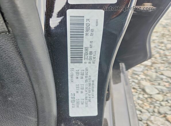 1C3CCCFB2GN188035 2016 CHRYSLER 200 Black VIN կոդի պիտակի տեսք