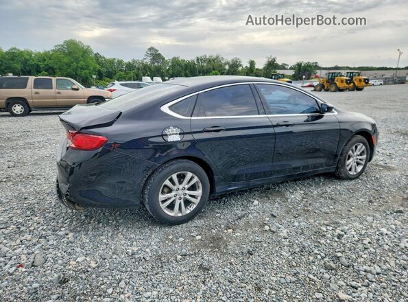 1C3CCCFB2GN188035 2016 CHRYSLER 200 Black Հետևի աջ