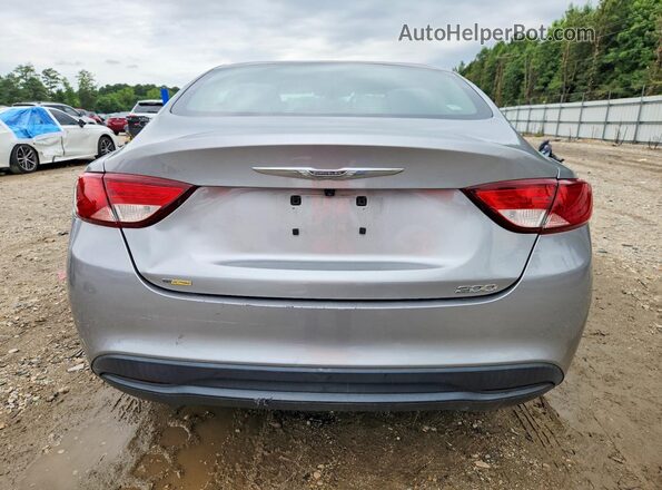 1C3CCCFB6HN512511 2017 CHRYSLER 200 Silver Rear view