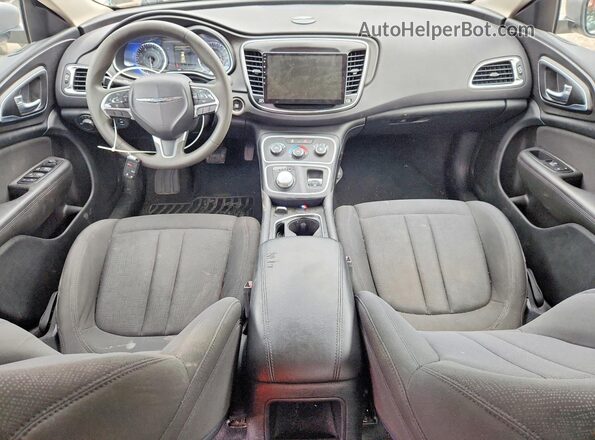 1C3CCCFB6HN512511 2017 CHRYSLER 200 Silver Dashboard view