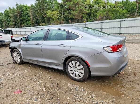 1C3CCCFB6HN512511 2017 CHRYSLER 200 Silver Rear left