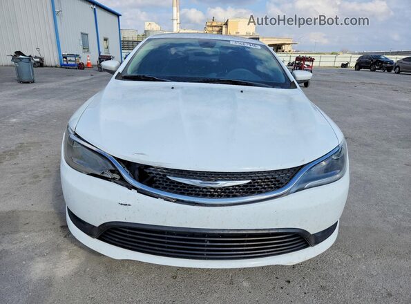 1C3CCCFB7GN120054 2016 CHRYSLER 200 Белый Вид спереди