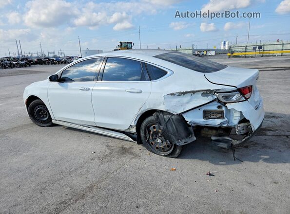 1C3CCCFB7GN120054 2016 CHRYSLER 200 Белый Задняя левая четверть