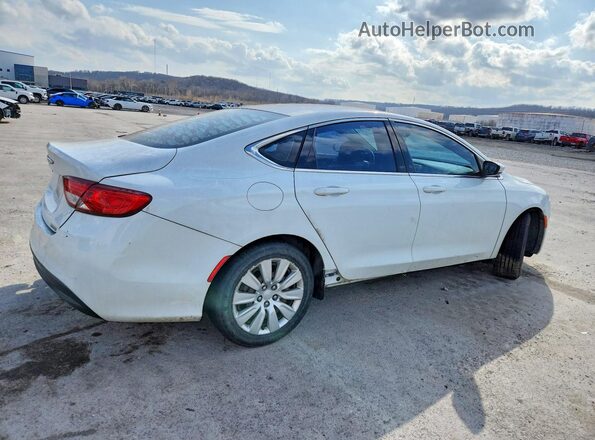 1C3CCCFB7GN120054 2016 CHRYSLER 200 Белый Задняя правая четверть