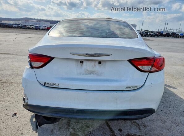 1C3CCCFB7GN120054 2016 CHRYSLER 200 Белый Вид сзади