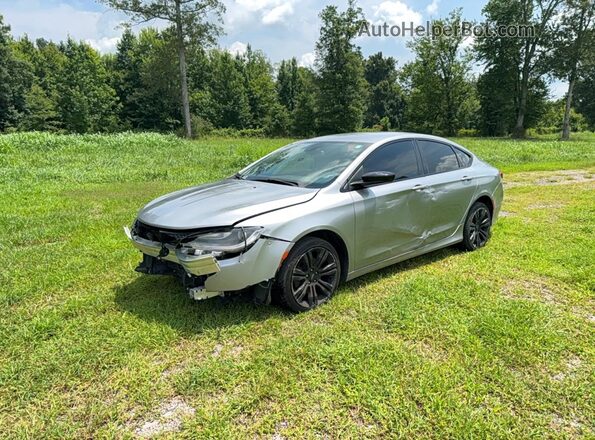 1C3CCCFB8HN504085 2017 CHRYSLER 200 Silver უკანა მარცხენა