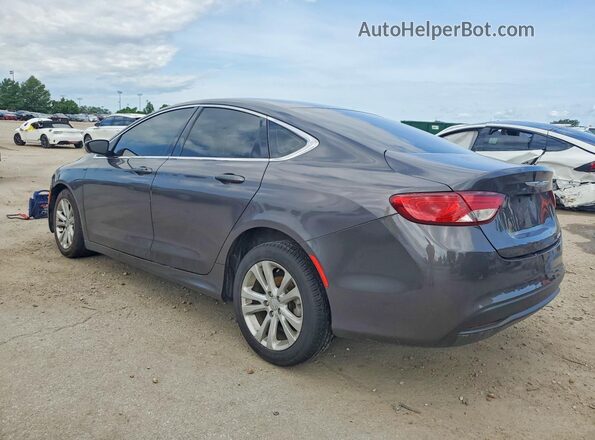 1C3CCCFBXHN504363 2017 CHRYSLER 200 Угольный Задняя левая четверть