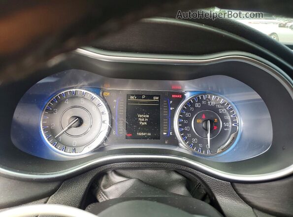 1C3CCCFBXHN504363 2017 CHRYSLER 200 Угольный Вид щитка приборов