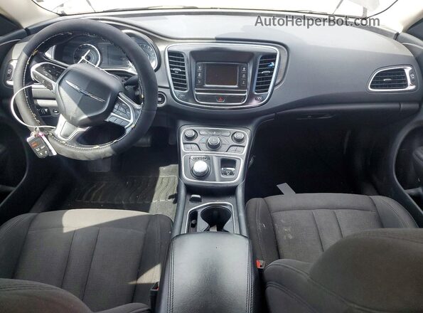 1C3CCCFBXHN504363 2017 CHRYSLER 200 Угольный Вид панели приборов