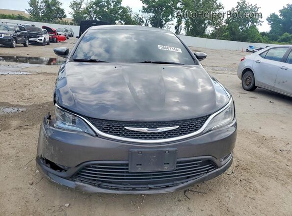 1C3CCCFBXHN504363 2017 CHRYSLER 200 Угольный Вид спереди