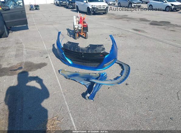 1C3CDFAA1GD503636 2016 DODGE DART Blue Widok deski rozdzielczej