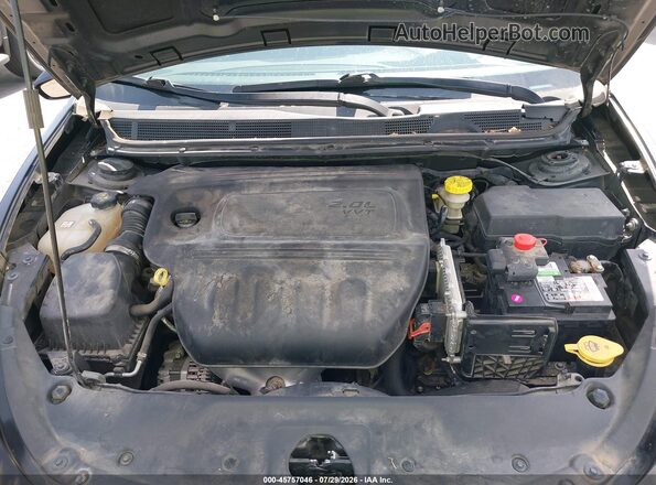 1C3CDFAA1GD643962 2016 DODGE DART Black Вид ззаду