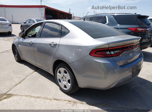 1C3CDFAA2GD503936 2016 DODGE DART Silver Задня ліва чверть