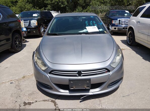 1C3CDFAA2GD503936 2016 DODGE DART Silver Вид спереду
