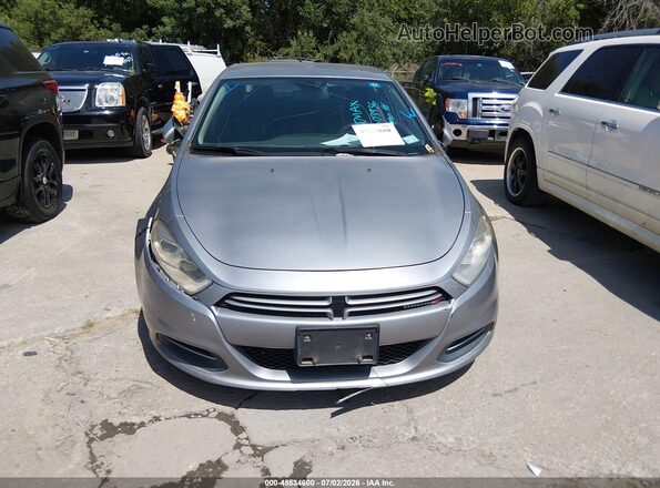 1C3CDFAA2GD503936 2016 DODGE DART Silver Вид щитка приладів