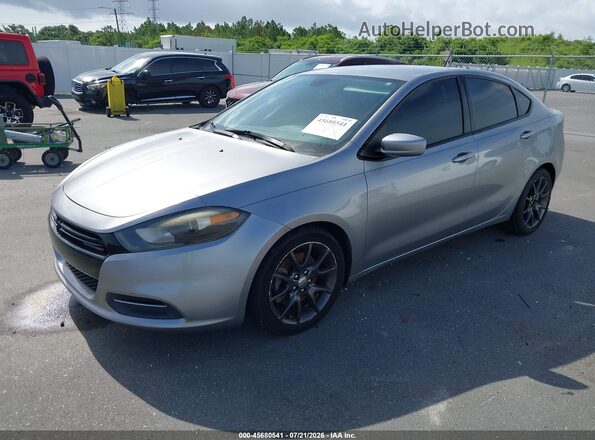 1C3CDFAA3GD555818 2016 DODGE DART Silver Front left