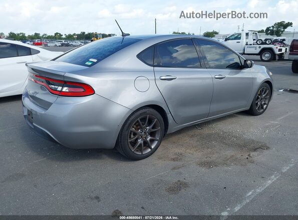 1C3CDFAA3GD555818 2016 DODGE DART Silver Rear right