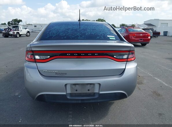 1C3CDFAA3GD555818 2016 DODGE DART Silver 