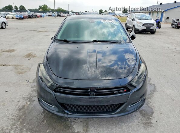 1C3CDFAA3GD767375 2016 DODGE DART Black Вид спереду