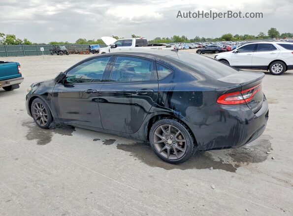 1C3CDFAA3GD767375 2016 DODGE DART Black Задня ліва чверть