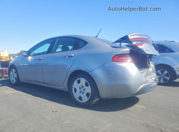 1C3CDFAA4GD645303 2016 DODGE DART Silver Rear left